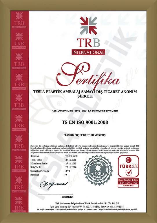 Tesla Plastic Turkey, Garbage Bags, Medical Waste Bags
